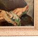 Painting signed GASSMANN (Bernard, 1942) – HSP - Old man carrying a child