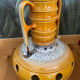 Grand pied de lampe fat lava vintage style Vallauris