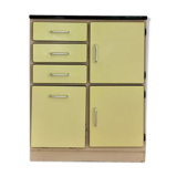 Formica kitchen buffet pale yellow