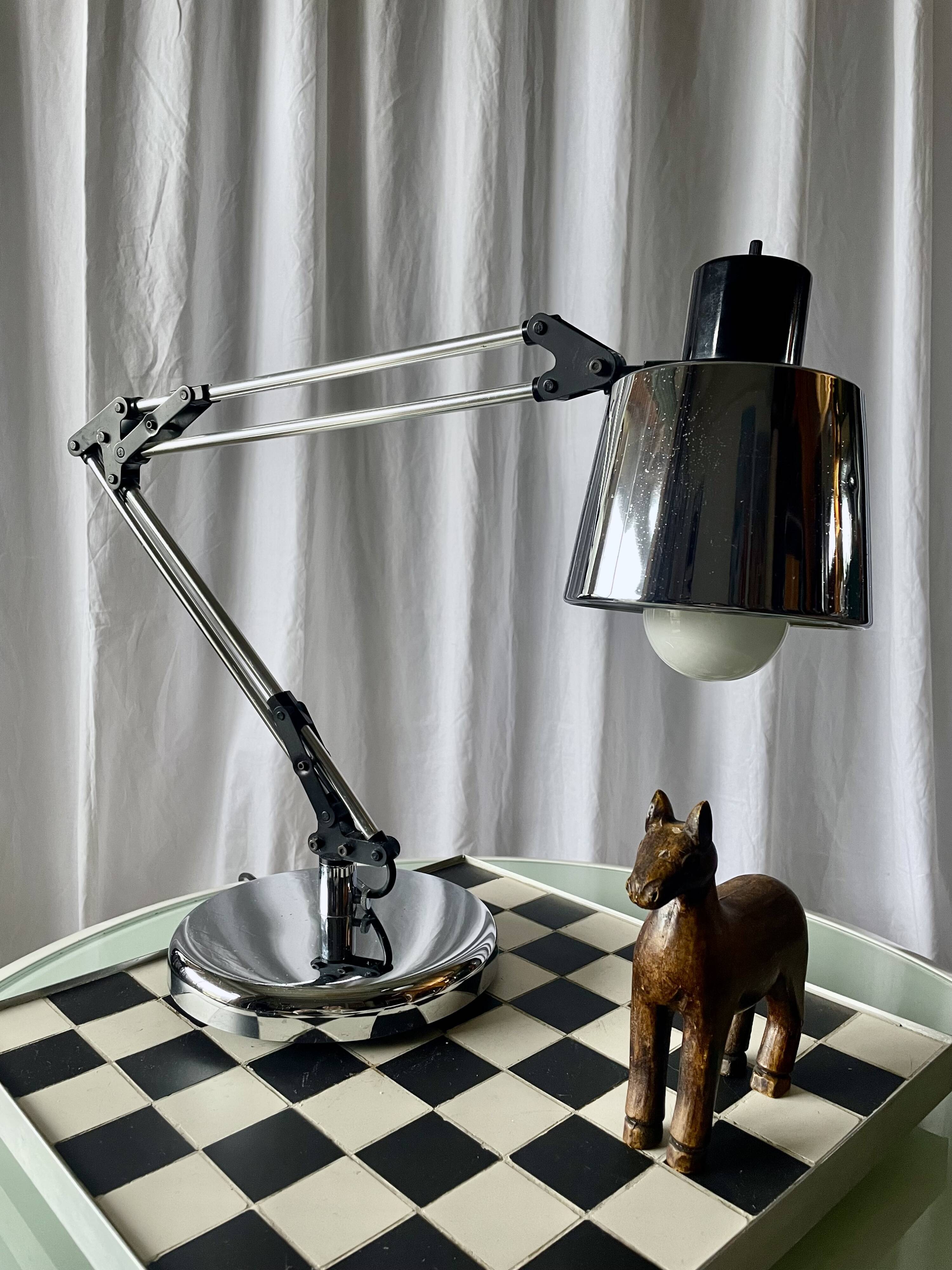 Lampe de bureau Giotto – Luce e Dimensioni - Italie années 1970
