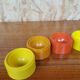 Set of 7 vintage Tupperware egg cups
