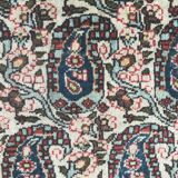 Tapis ancien Persan Ghoom laine fait main 140x203 cm