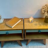 Pair of 60s bedside tables