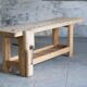 Large XXL carpenter's workbench 1950