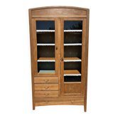 Vitrine en chêne