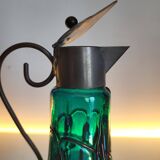 Karaf Art nouveau, pichet, König & Habel Ignaz, Oostenrijk, 1880-1890