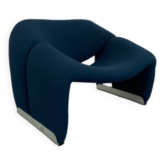 Fauteuil Lounge Modèle F598 M Groovy par Pierre Paulin pour Artifort, 1980s