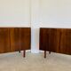 Vintage Danish mid-century matching rosewood sideboards 1960s