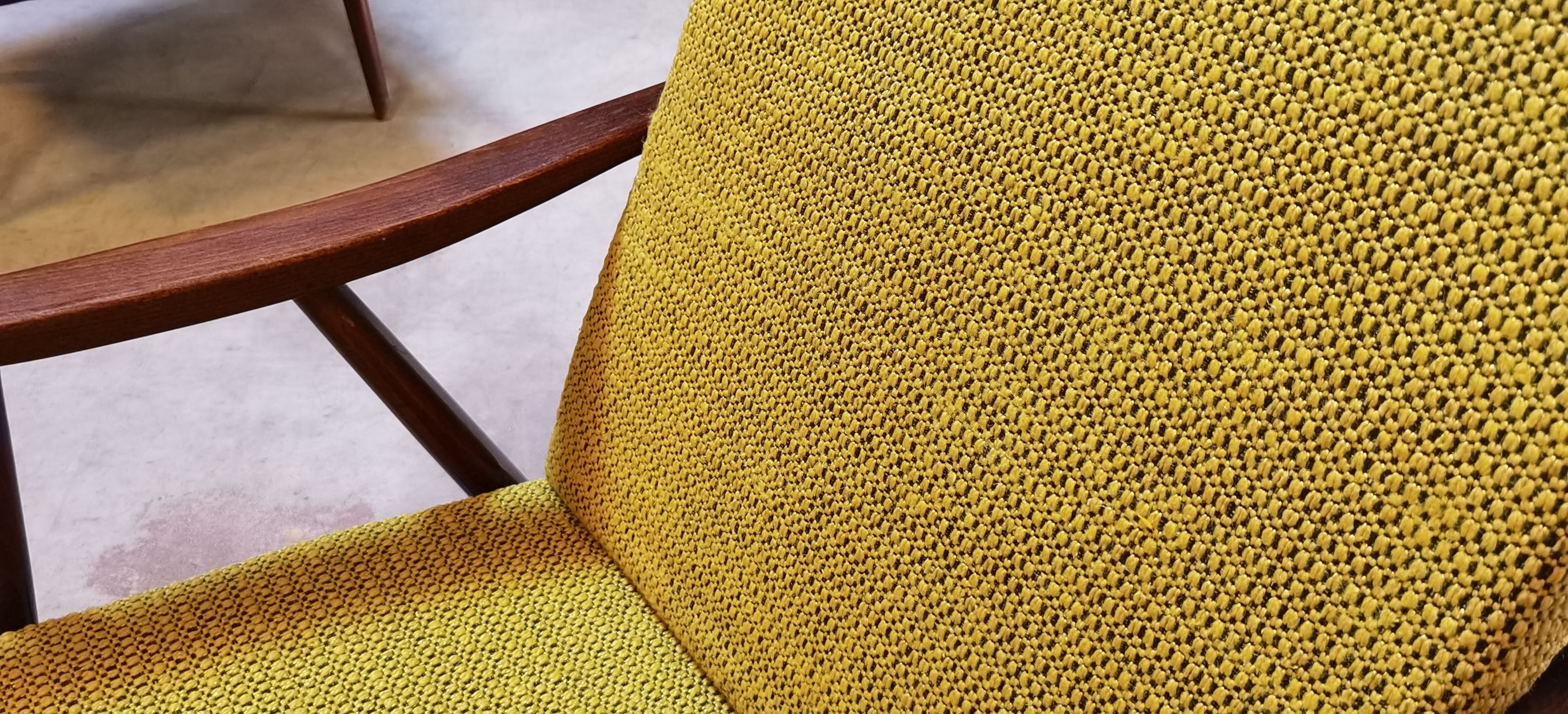 Pair of boomerang armchairs TON Bystřice (Thonet) by Antonin Suman 1960