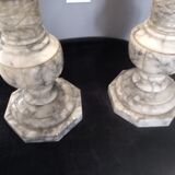 Pair of marble columns year 1950