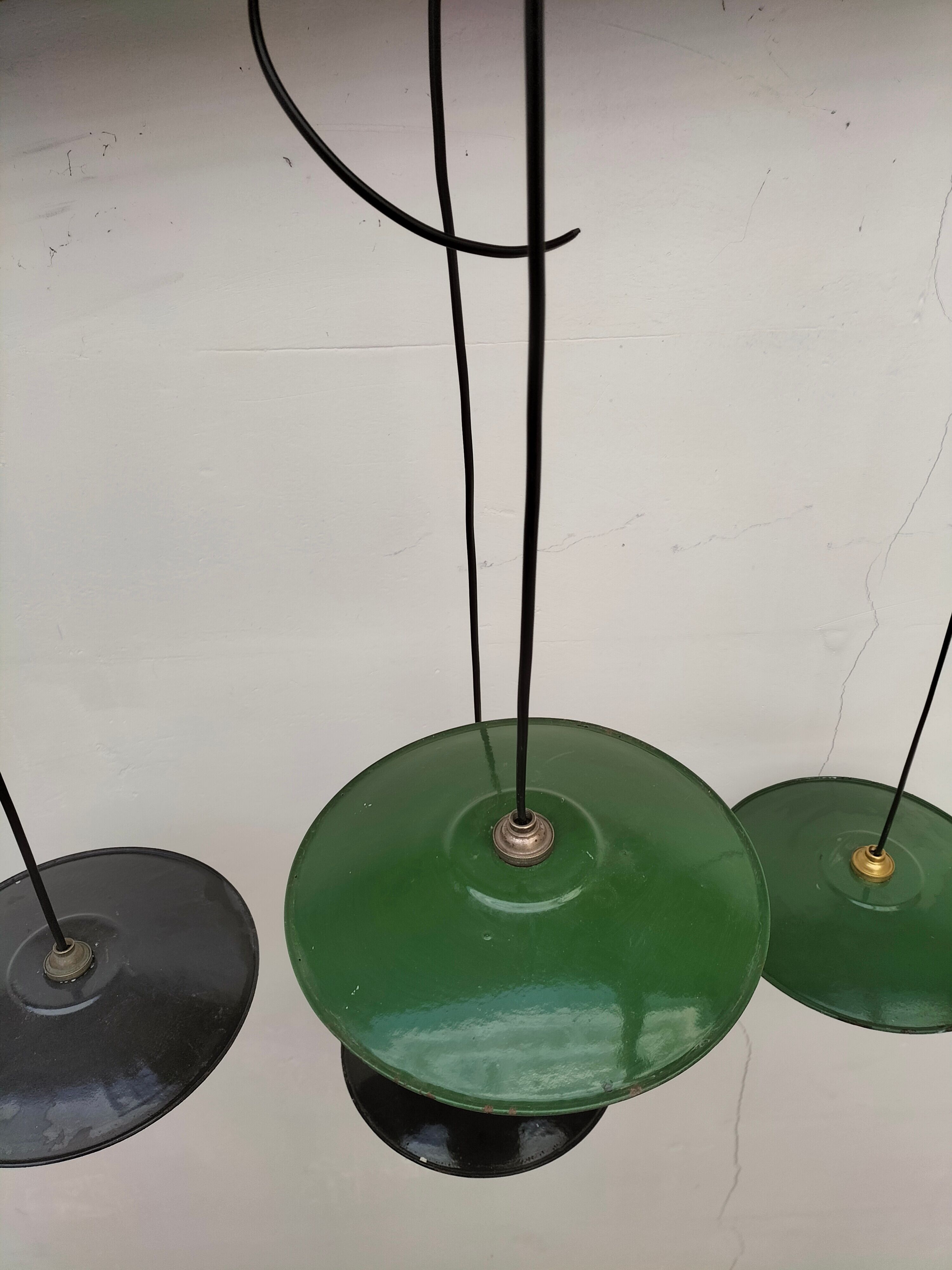 Enamelled old lamp series