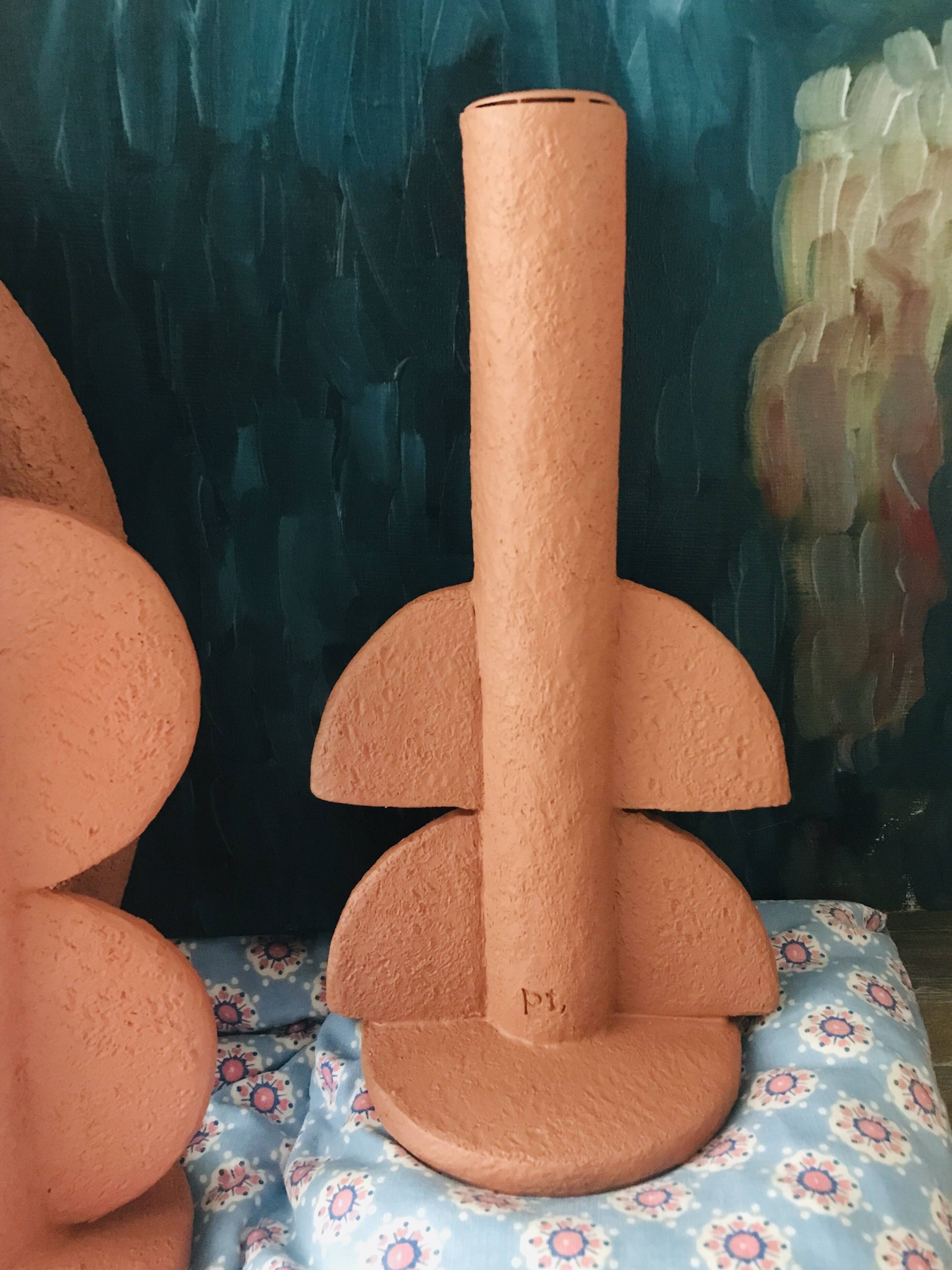 Bougeoir Terracotta Present Time Hollande