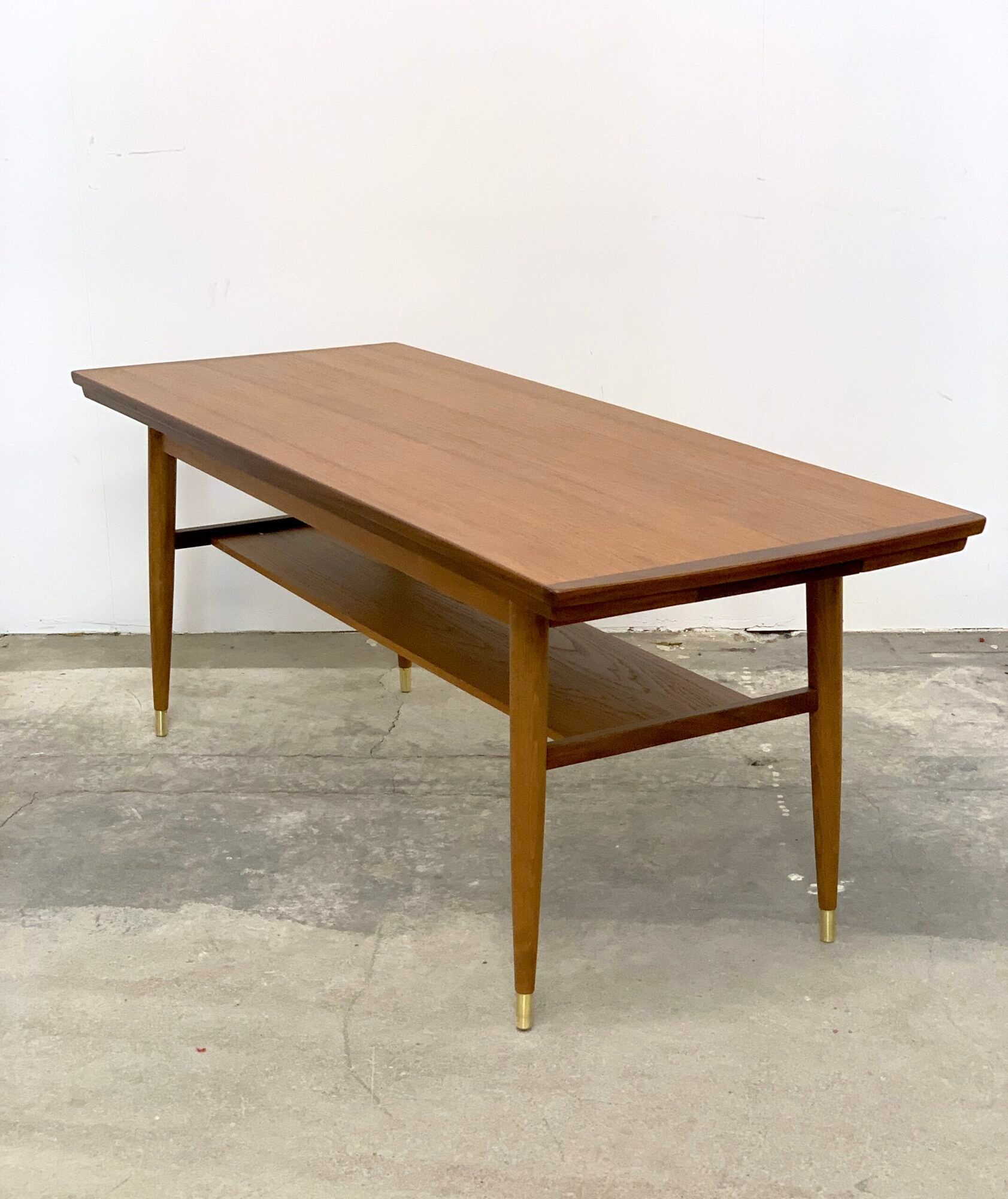 Teak bench, norway 1960s/70s
