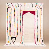 Tapis Bérbère-Tapis Azilal -tapis neuf -Tapis bérbère 100%artisanal
