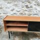 Side board with sliding doors