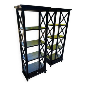 Pair of vintage shelves
