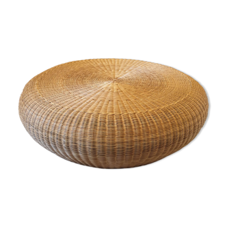 Coffee table Wicker round