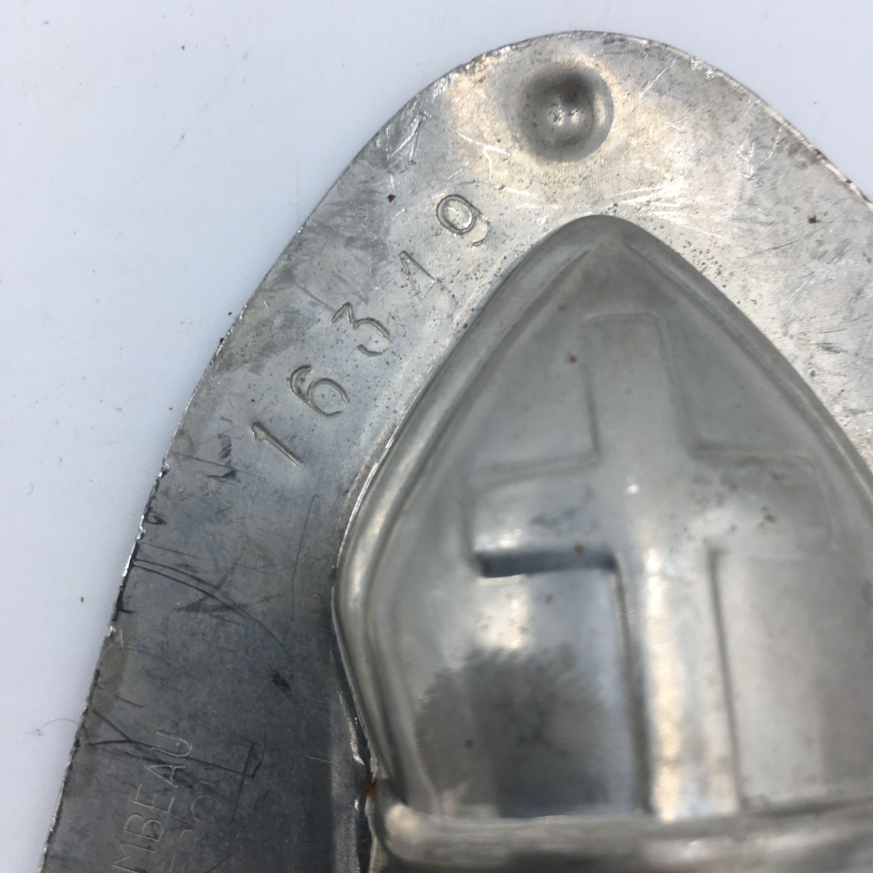 Chocolate mold of St. Nicholas