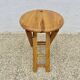 Tabouret pliant dans le style de Roger Tallon ou Adrian Reed, vers 1970