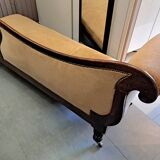 Napoleon III daybed in rosewood