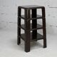 Suite de 4 tables basses gigognes "Gatti", Mario Bellini éditée par C&B Italia, circa 1970.