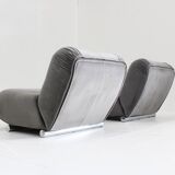 Giuseppe Munari Lounge Chairs for Poltrona Munari 1970s , Italy set of 2