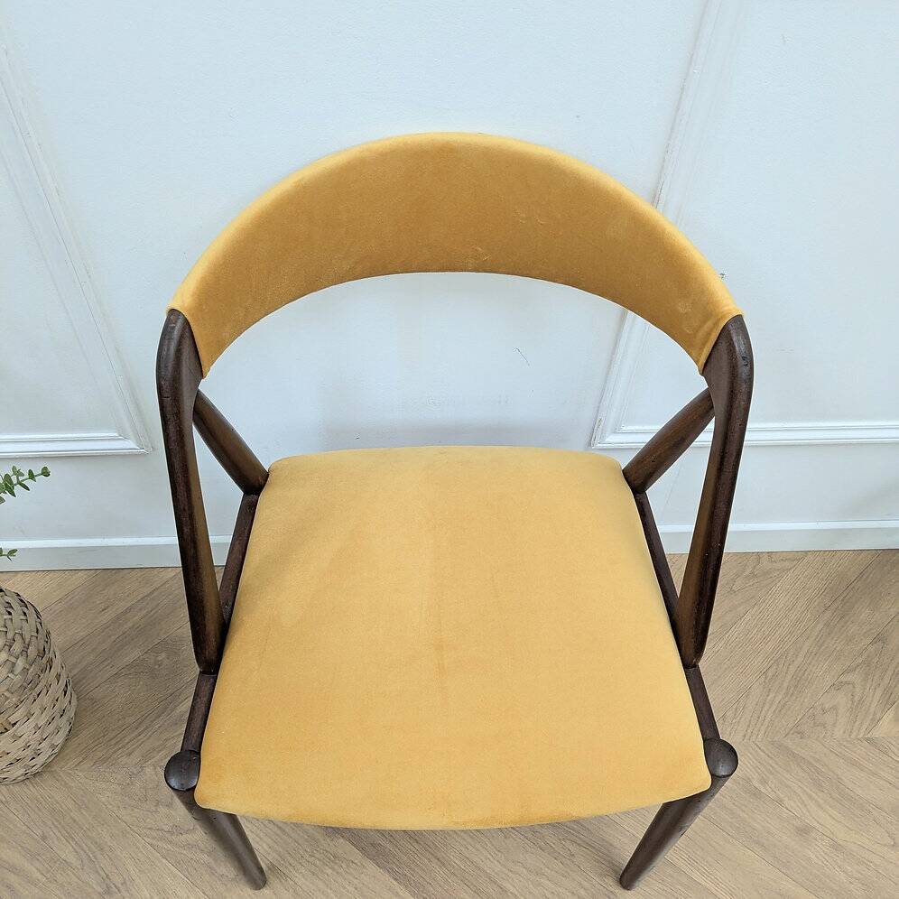 Chaise vintage scandinave du designer kai kristensen