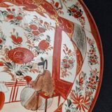 Antique Kutani porcelain plate (Meiji period, 19th century)