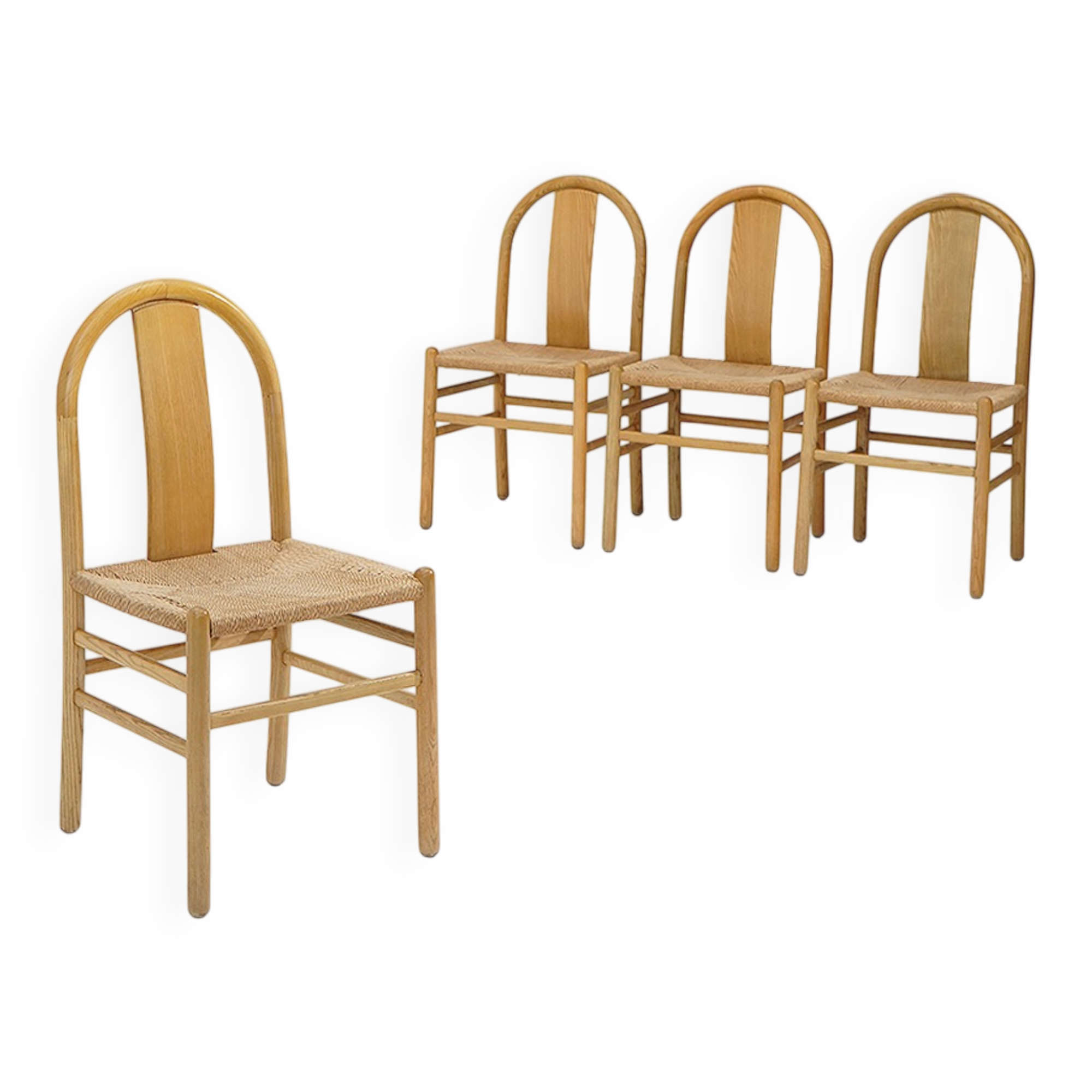 4 “Thalia” chairs by Annig Sarian for T70, 1970s