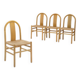 4 chaises “Thalia” par Annig Sarian pour T70, années 1970