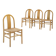 4 “Thalia” chairs by Annig Sarian for T70, 1970s