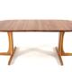Round 2x Extendable Dining Table "Tjórn" - danish design in teak