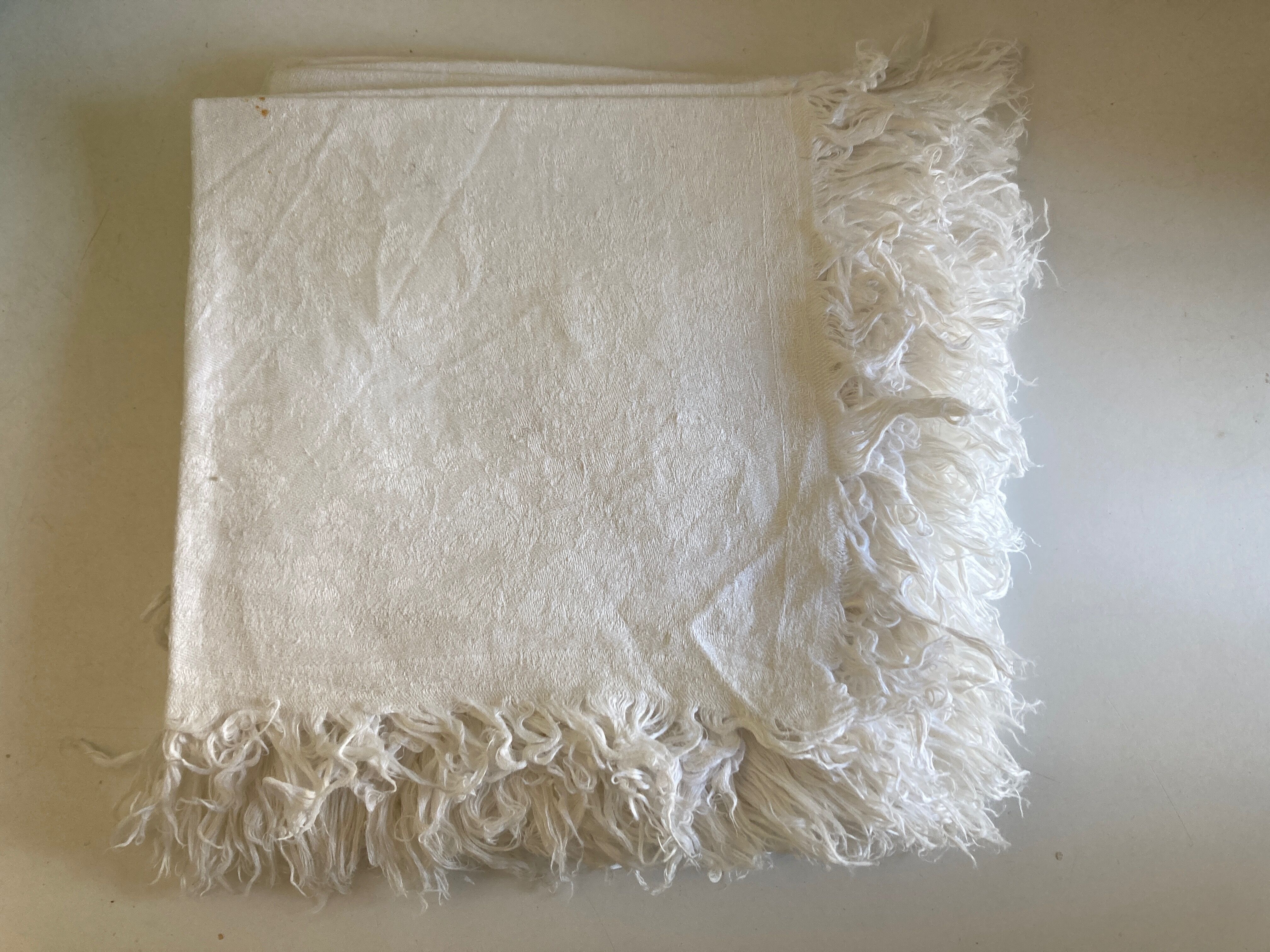 Product BHV Set of 8 towels in linen damask 19th