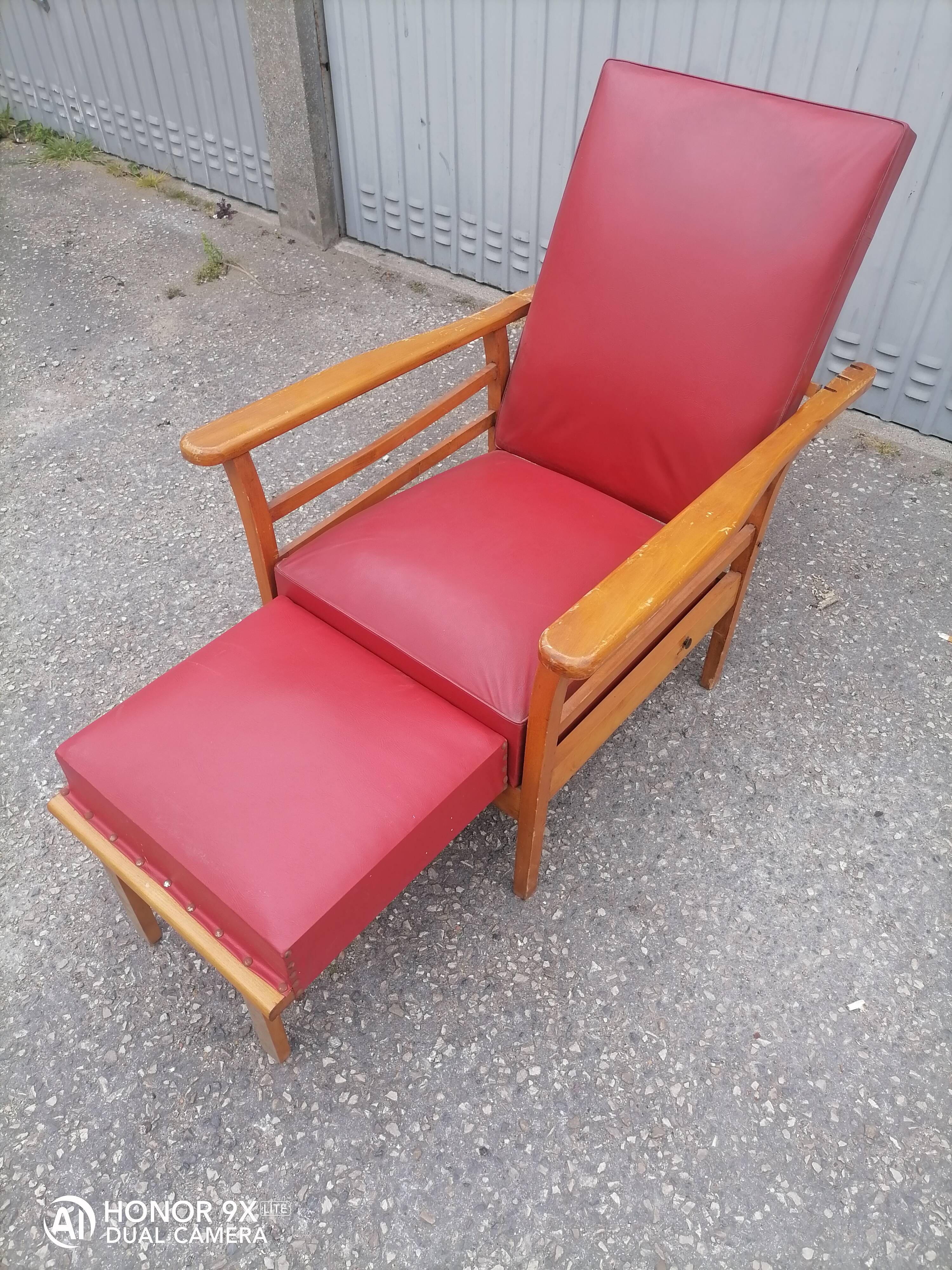 Fauteuil morris vintage 1950