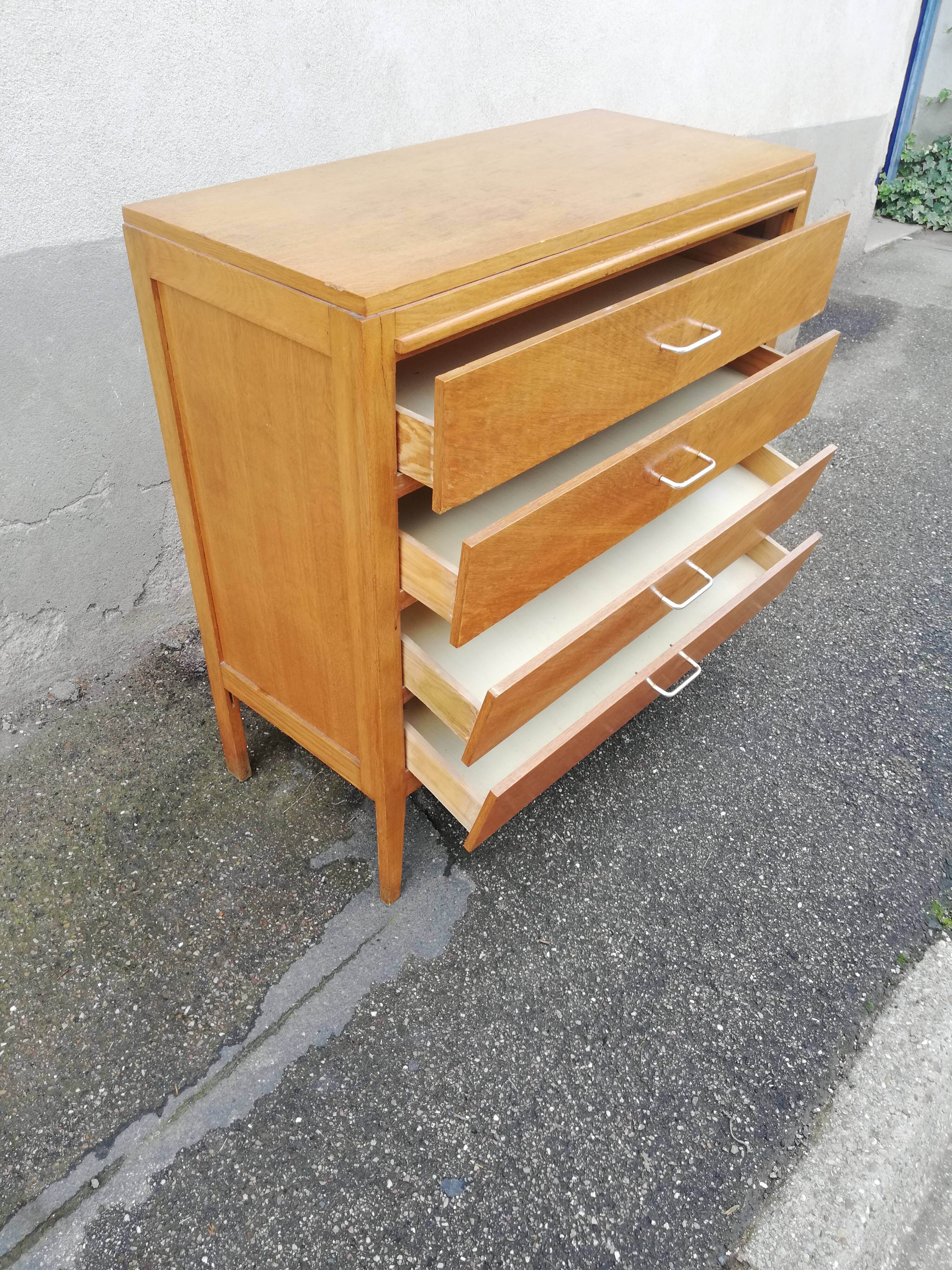 Commode vintage 4 tiroirs
