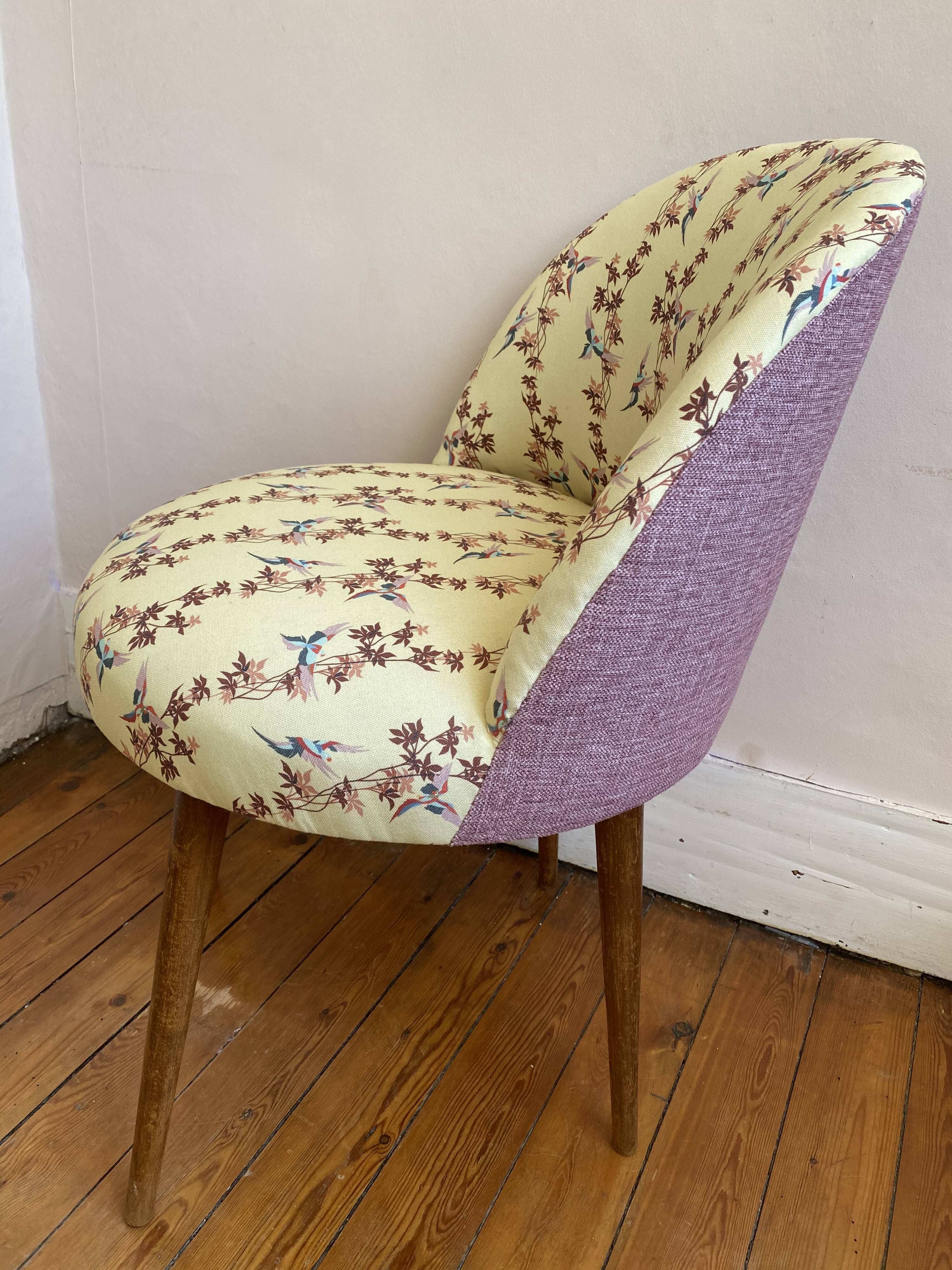 Vintage cocktail armchair