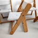 Set of 4 'Kon-Tiki' Folding Chairs by Gillis Lundgren for IKEA 1970s