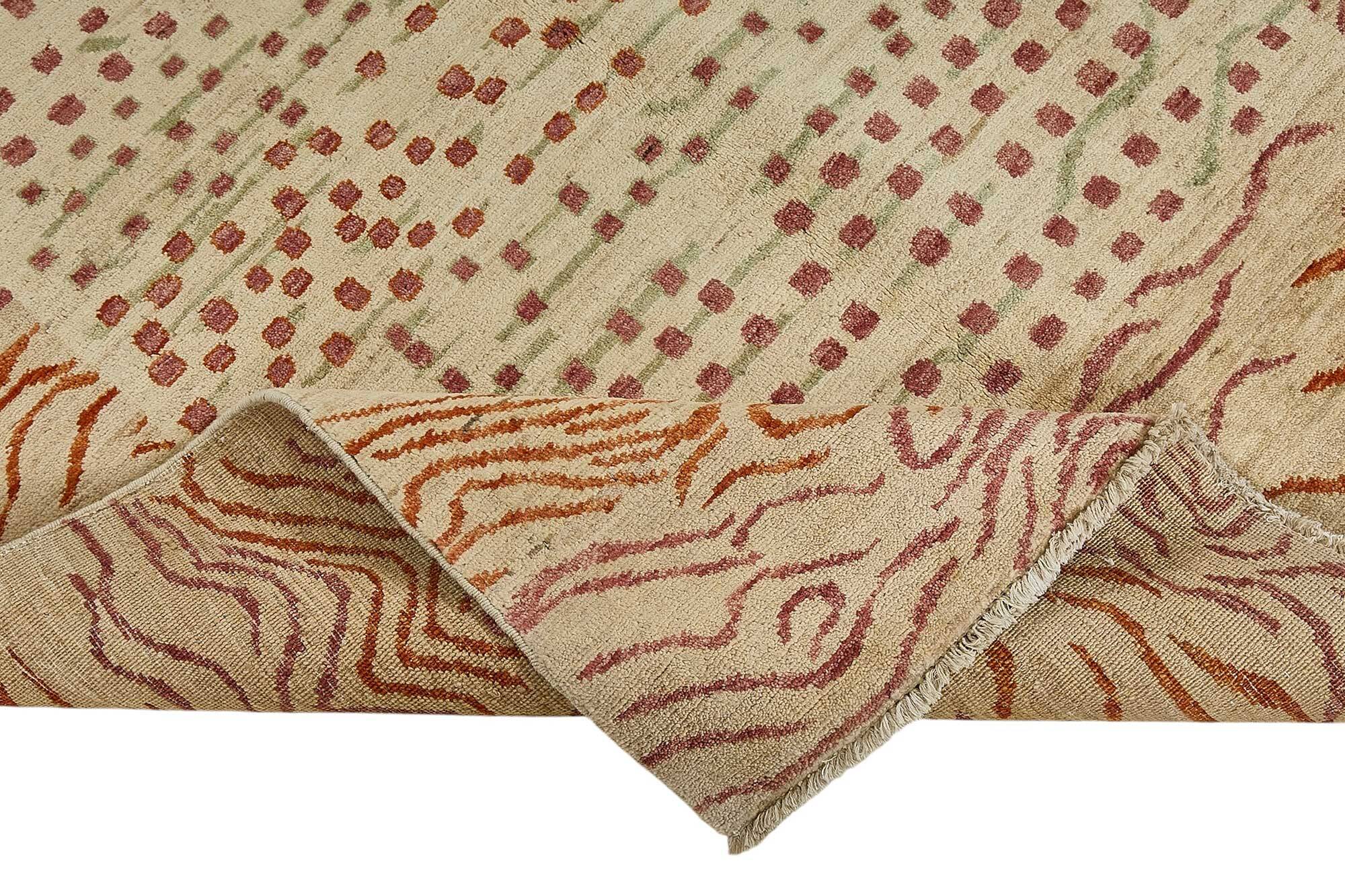 Tapis Oushak en laine noué à la main, 165 cm x 231 cm