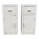 Lot de 2 petits chevets années 50