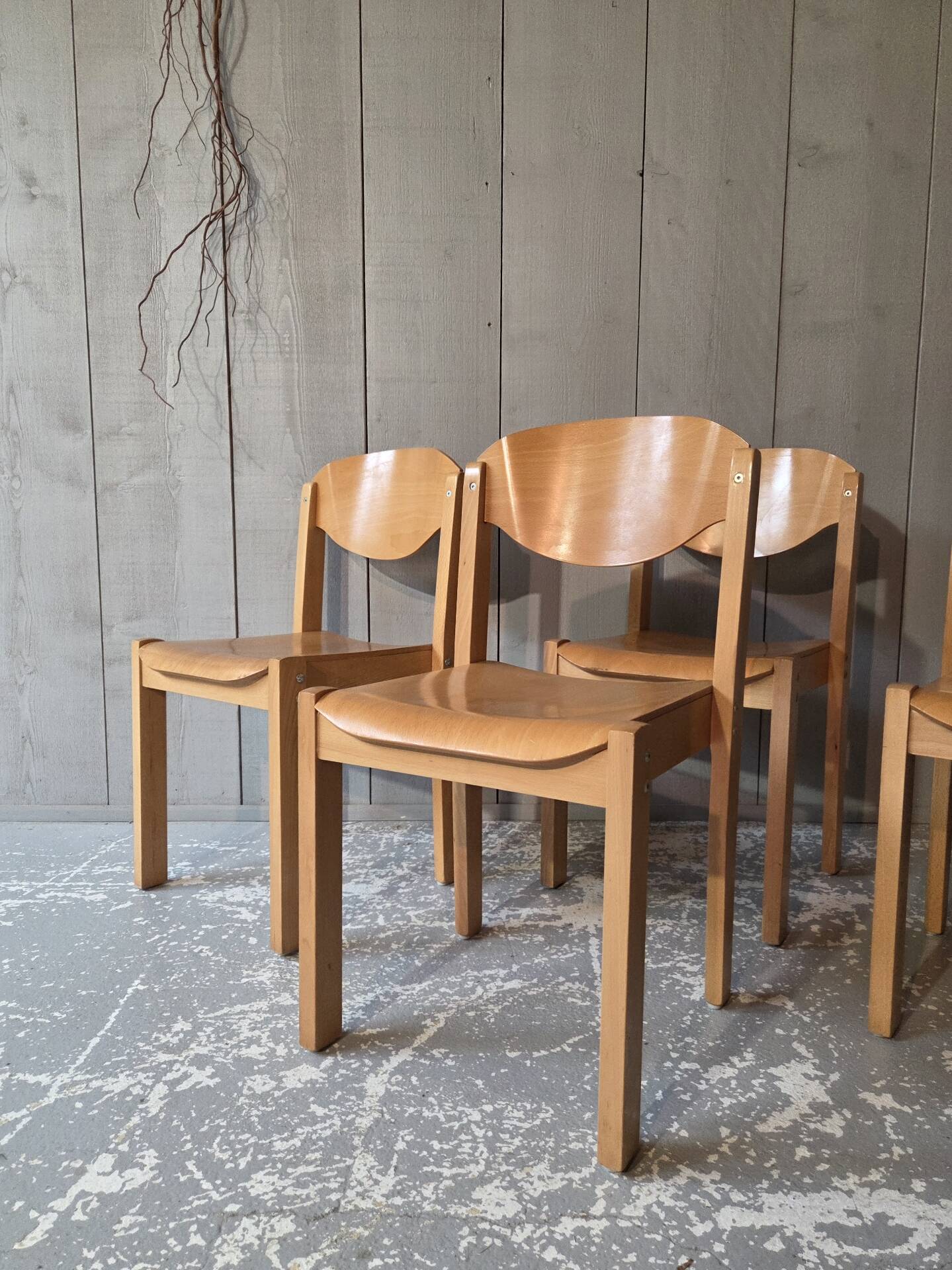 Stackable chairs