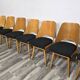 Dining Chairs by Radomir Hoffman for Ton, 1950s, Set of 8