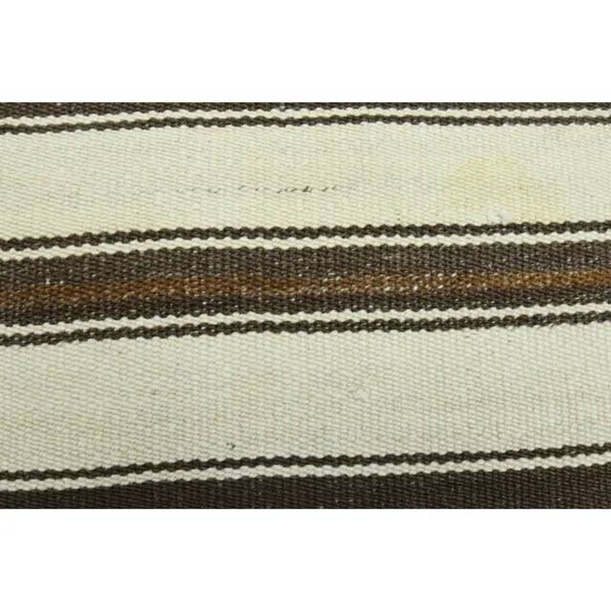 1970s Vintage Turkish Oushak Handmade Wool Cotton Beige Area Rug 150x194