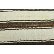 1970s Vintage Turkish Oushak Handmade Wool Cotton Beige Area Rug 150x194