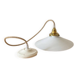 Suspension in white opaline