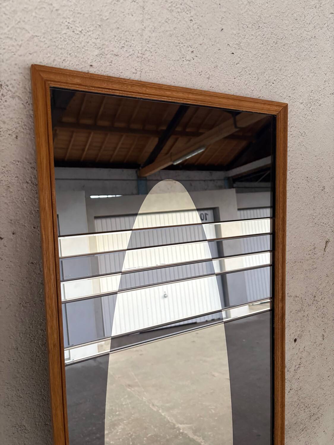 Graphic mirror, Jacques Hitier for Marly brothers. 1960