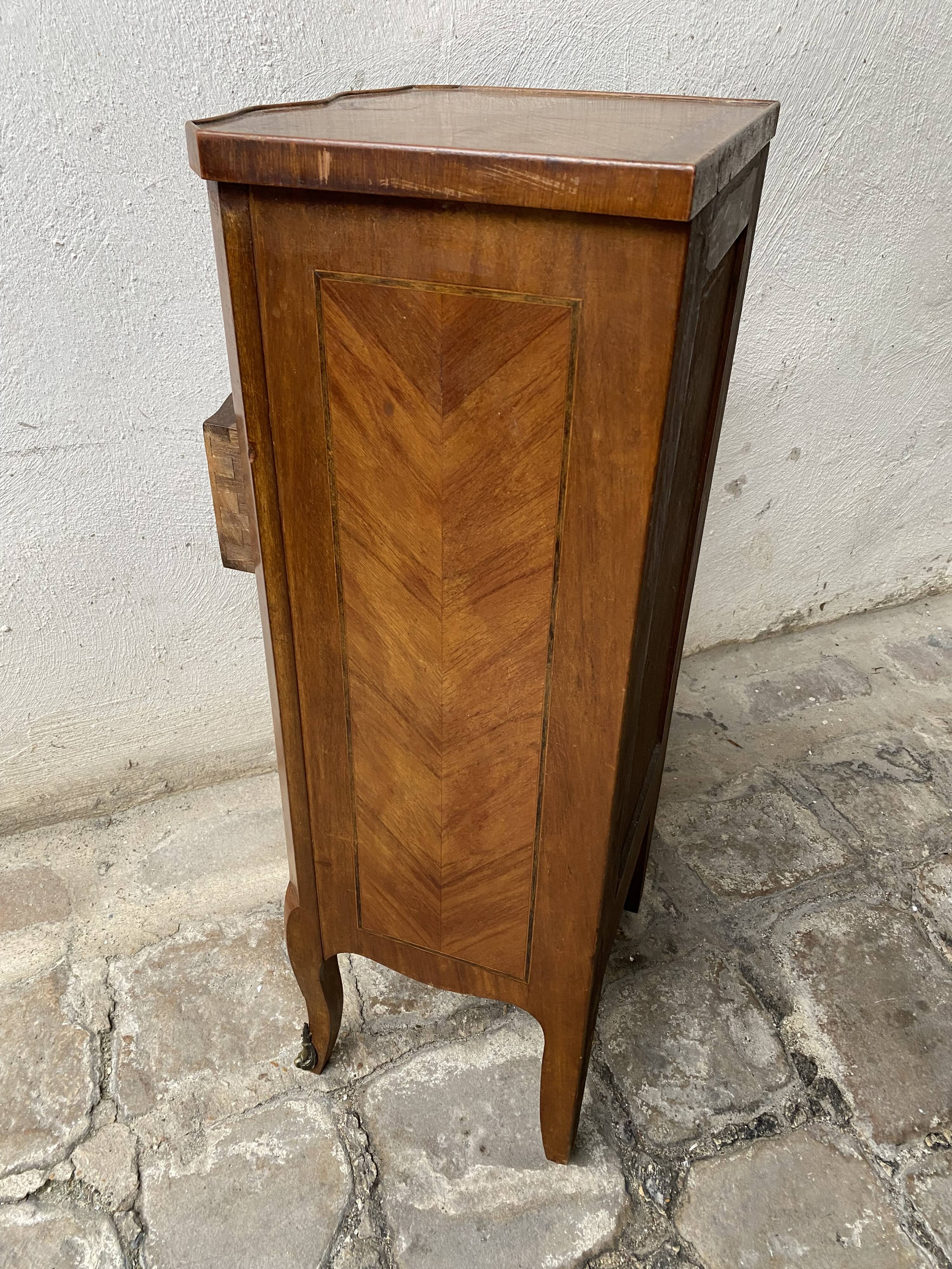 Chiffonier XIX/XX 4 mahogany drawers