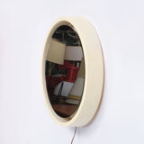 Space Ace Back Lid Round Mirror, 1970s, France