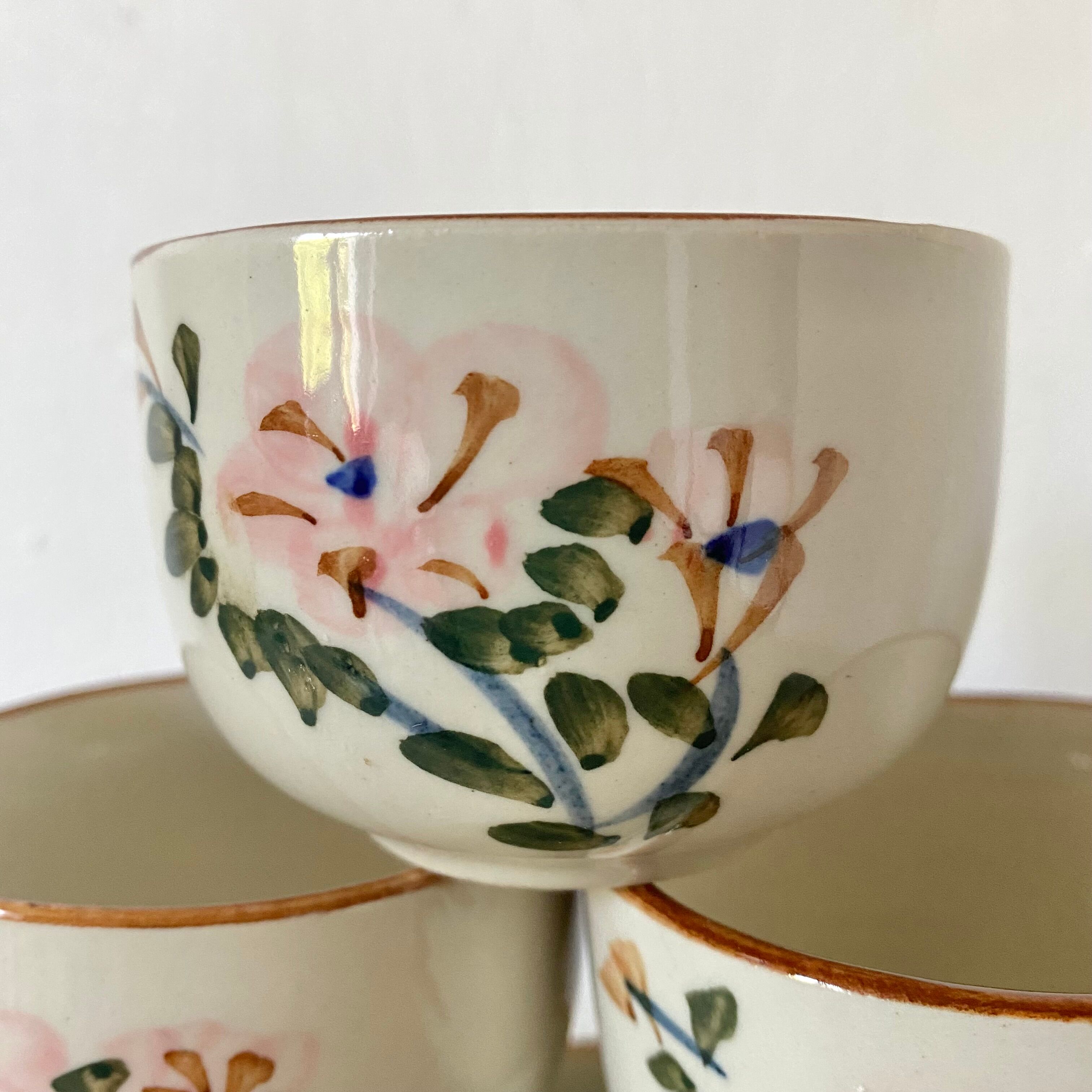 Vintage tea bowls
