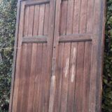 Double entrance door 227x142.2cm oak multi-point lock and its frame