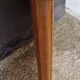 Cherry wood headboard